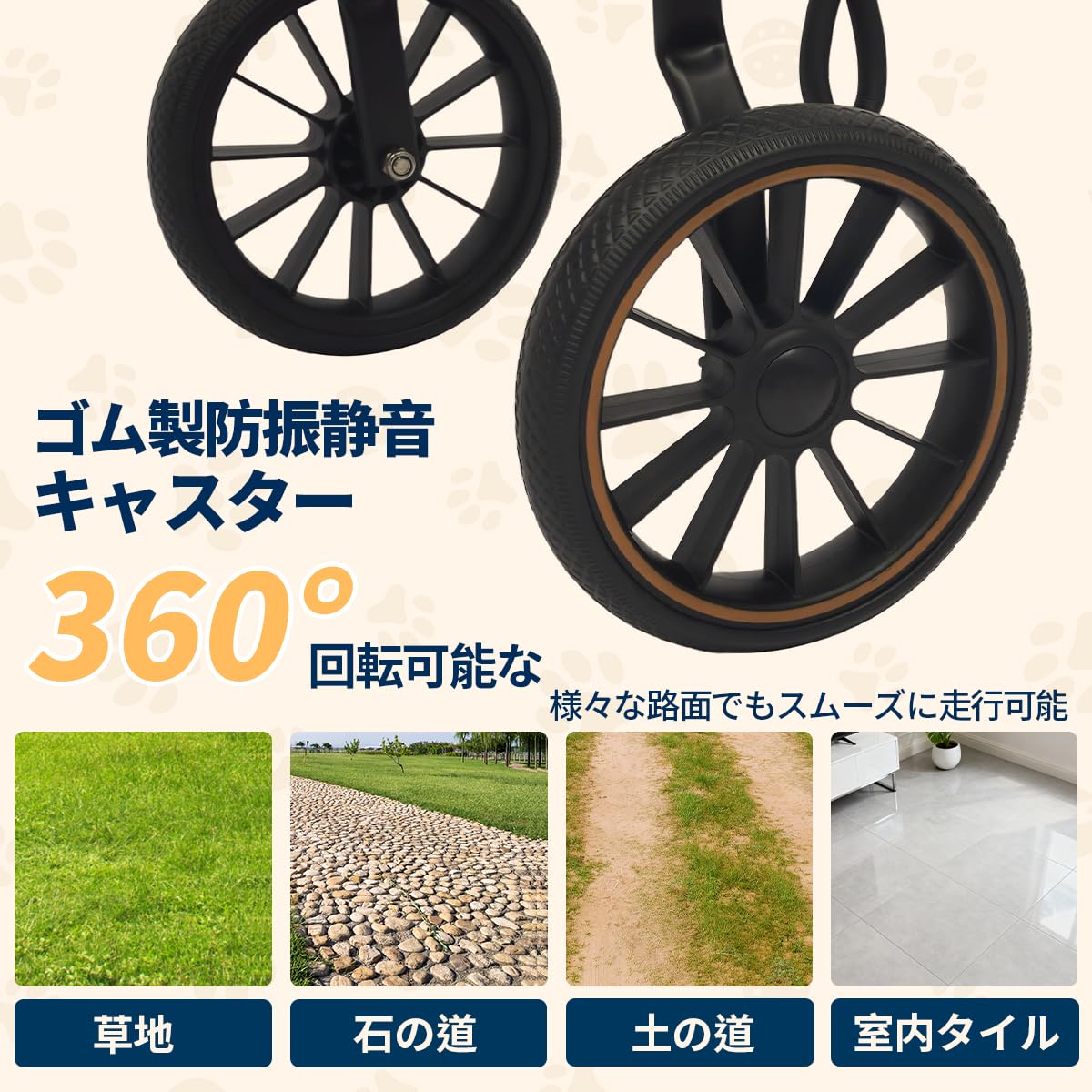 Amazon | Pekaro犬用車椅子 歩行補助 歩行器 ペット介護 後ろ足